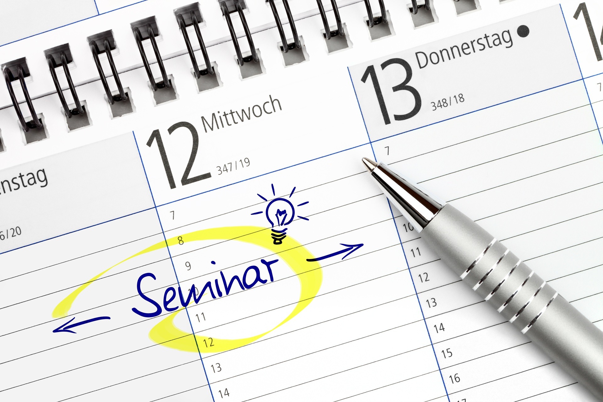 Seminar im Kalender markiert | E-Learning zu Hygiene