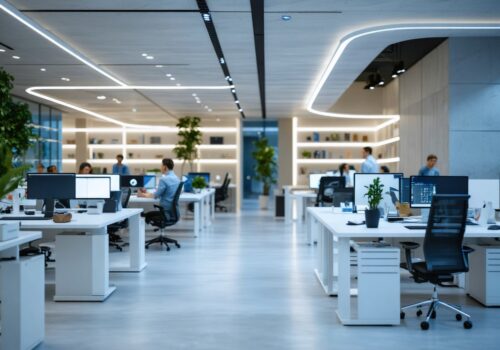 Wie LED Strips im Büro das Arbeitsklima verbessern und Ihre Produktivität steigern